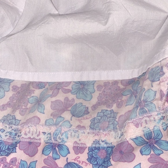 Lilly Pulitzer purple floral vintage dress size 4 cotton fabric - Picture 12 of 12